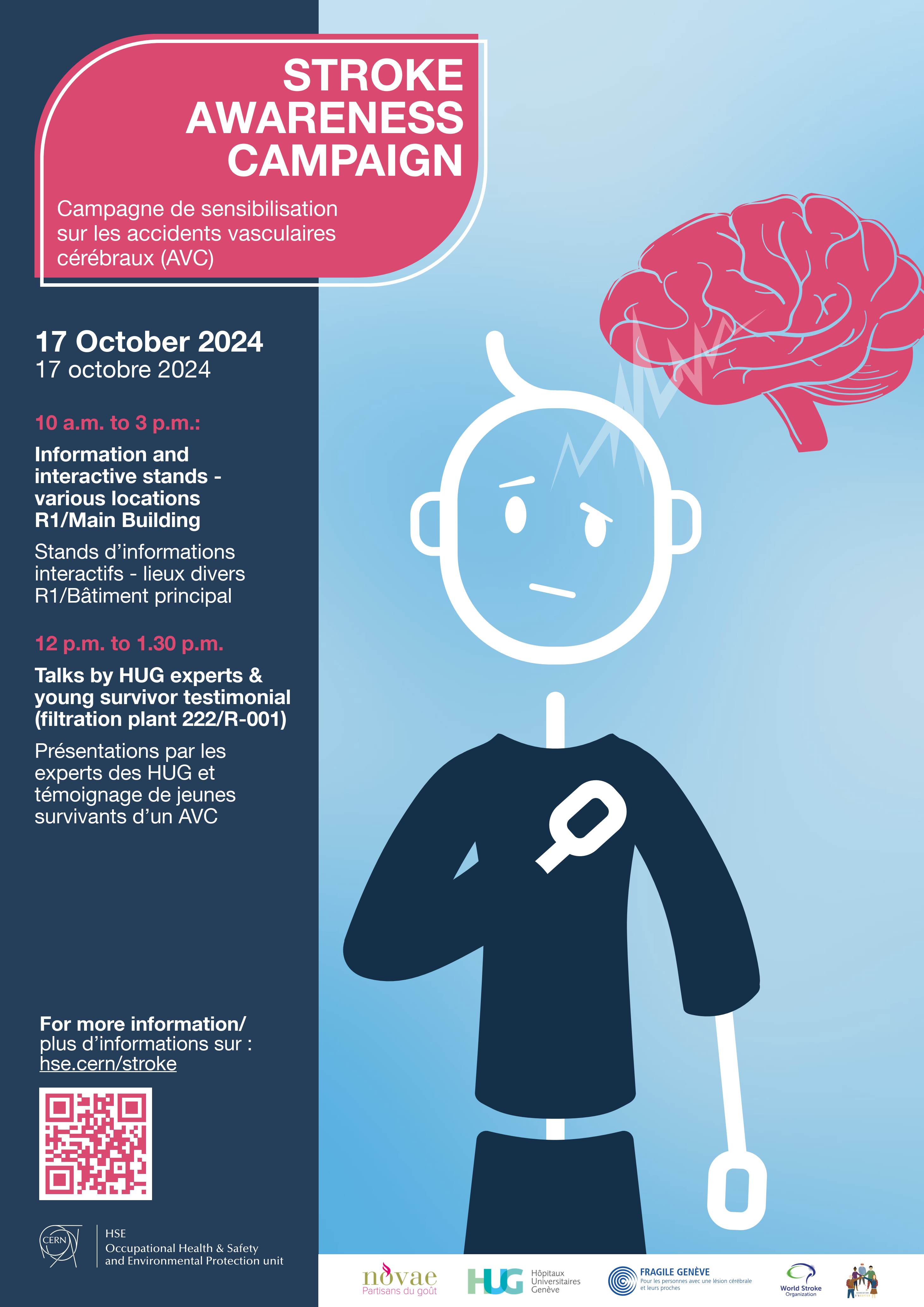 A Poster for the Stroke Awareness Campaign on the 17th of October 2024