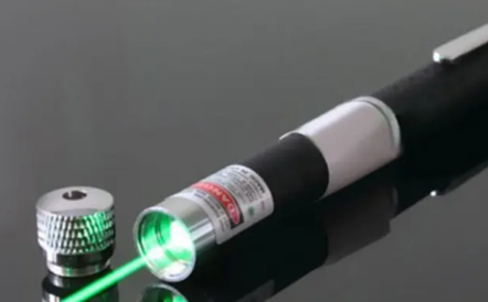 A picture of a laser pointer