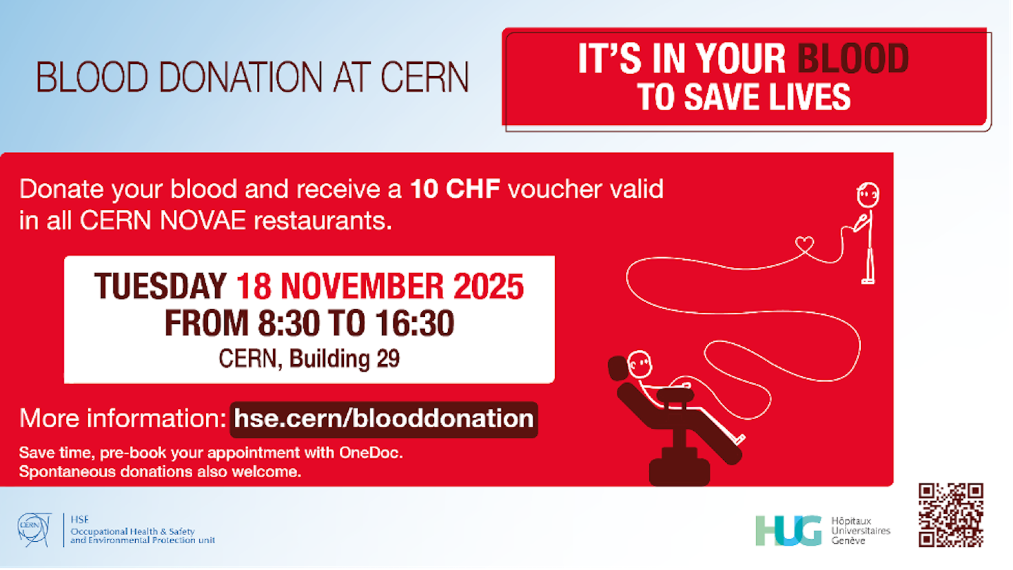 Blood donation poster