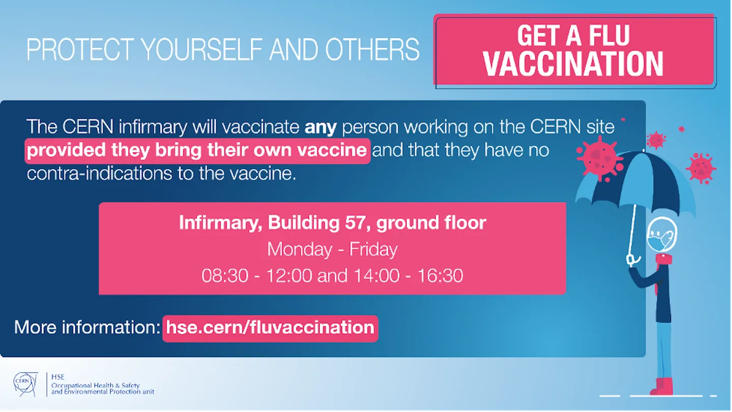 Protect yourself and others: get a flu vaccination