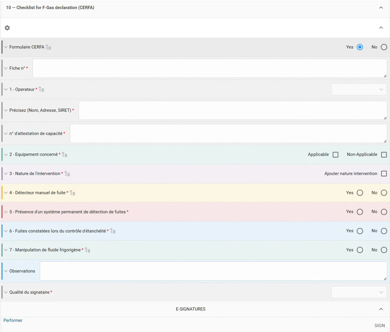 EAM Screenshot