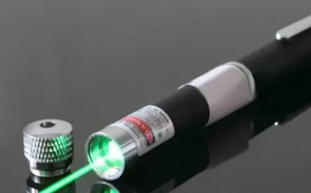 A picture of a laser pointer
