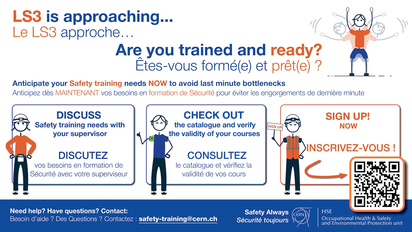 Be LS3 ready: plan your safety training now!